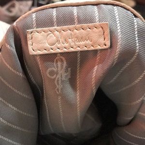 White Leather Cole Haan Shoulder Bag.